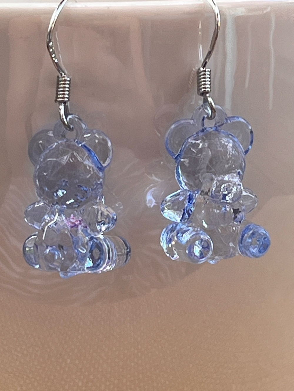 🧸 Teddy Bear Dangle Earrings